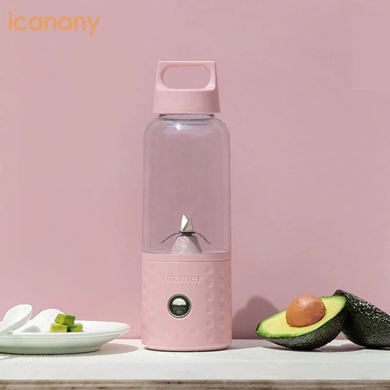 Travel Juicer Vitamer  bottles Portable blender Usb Electric Mini hand blender and Mixer cup fruit juicer