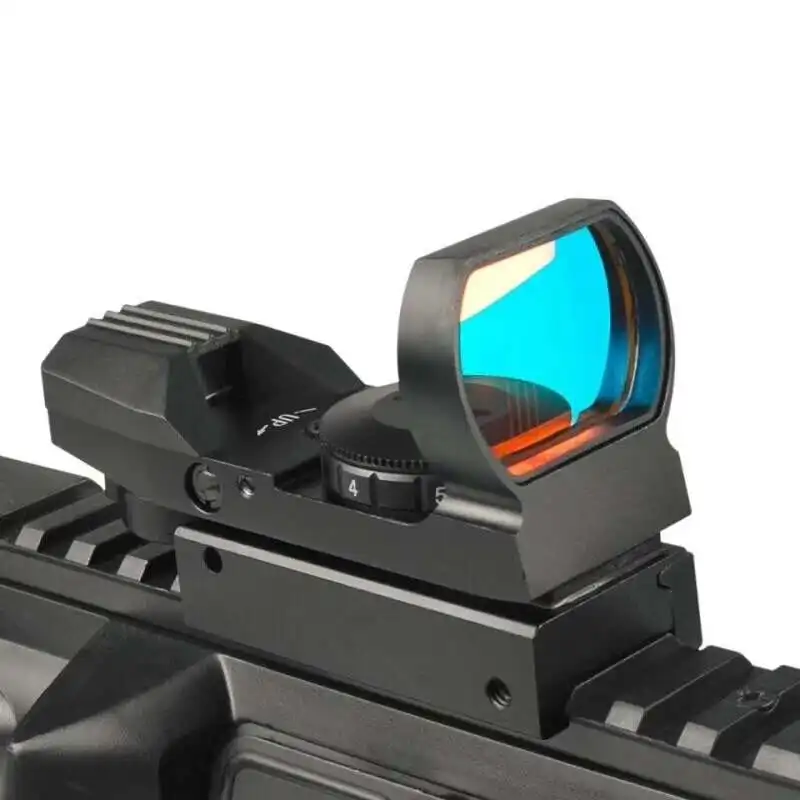 Factory sale HD101 iris optical scope red light Reflex Holographic red dot sights scope for hunting with 20mm mounts
