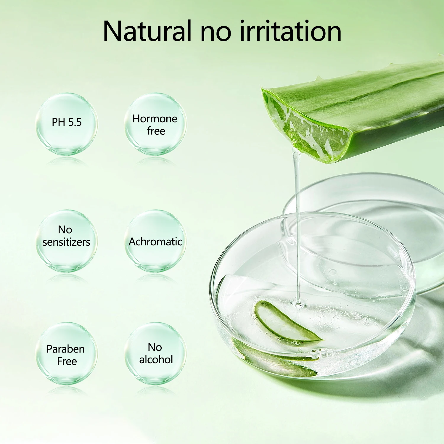 Natural Gel Aloe Vera Herbal   Organic Plant Extract  High Moisture Soothing Repairing After Sun Aloe Vera Gel For Daily use