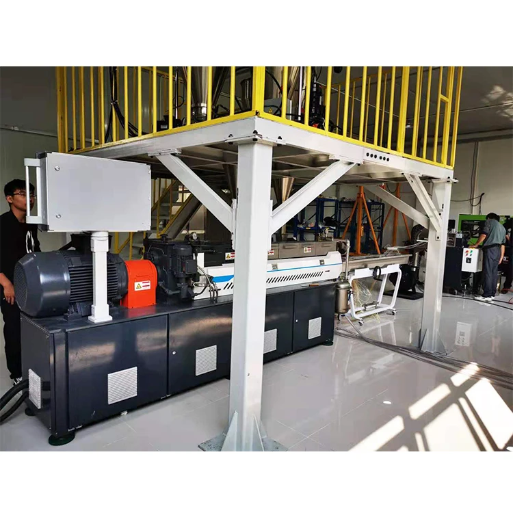 Laboratory mini twin screw extruder