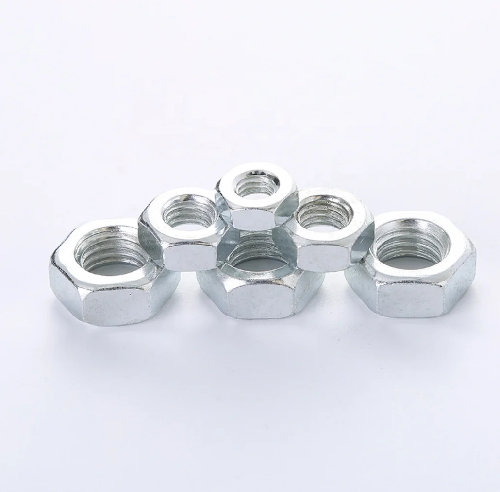 Hot selling Din934 Hexagon Nut Carbon Steel Hex Nut for precision machine