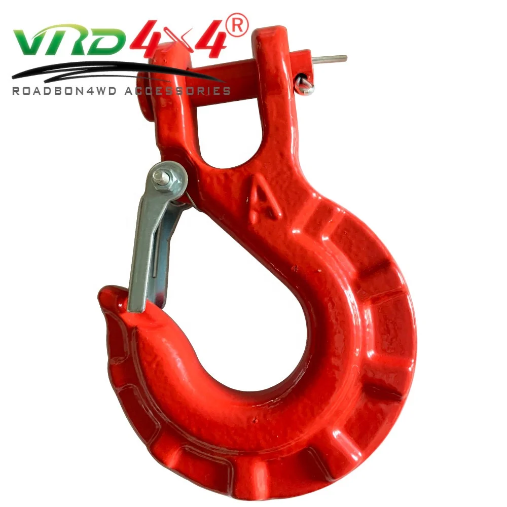 OEM аксессуары для 8000-20000lb крюк лебедки черный матовый 3/8 Универсальный буксировочный