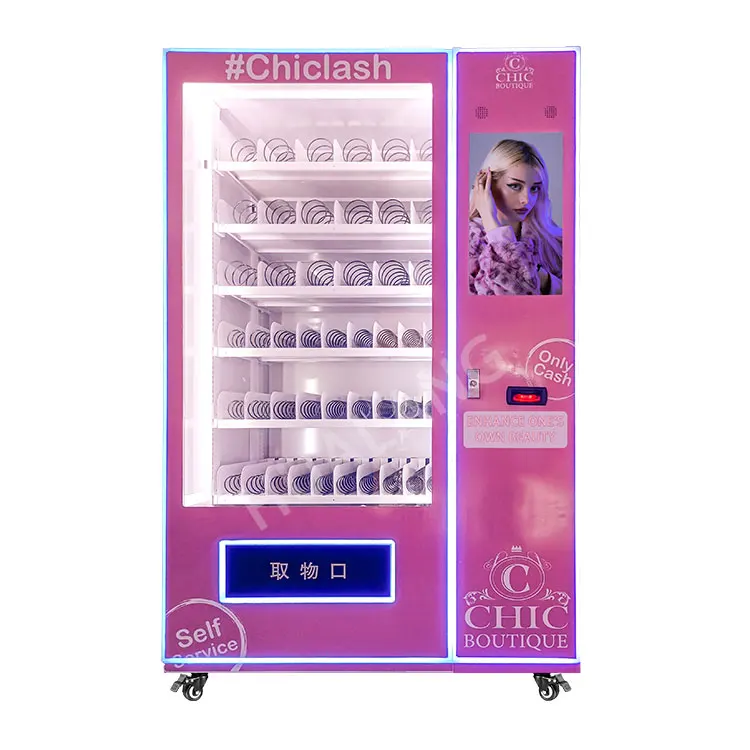 Customer Favorite Outdoor Vending Machine with Touchscreen Shopping Keypad Vending Machine Cosmetic Vending Machine for Retail