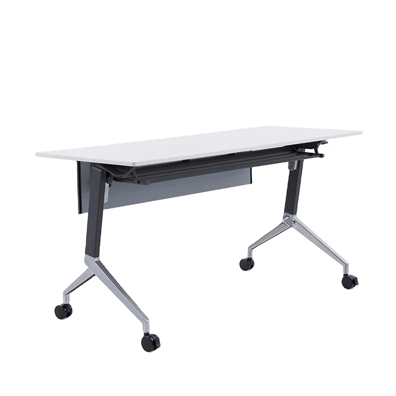 Factory wholesale hot selling aluminium table frame folding computer desk for conference room