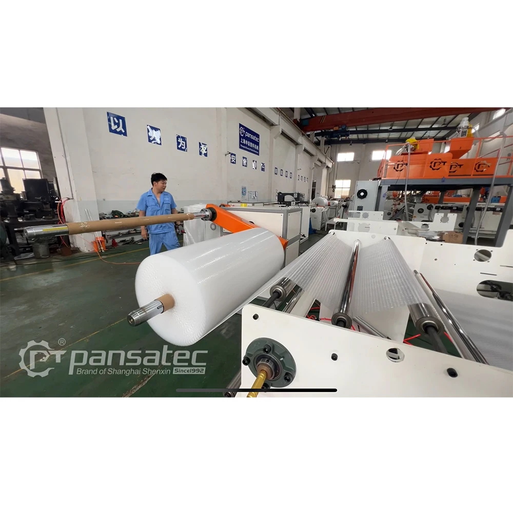 Customizable two layers air bubble film sheet wrap making machine manufacturer