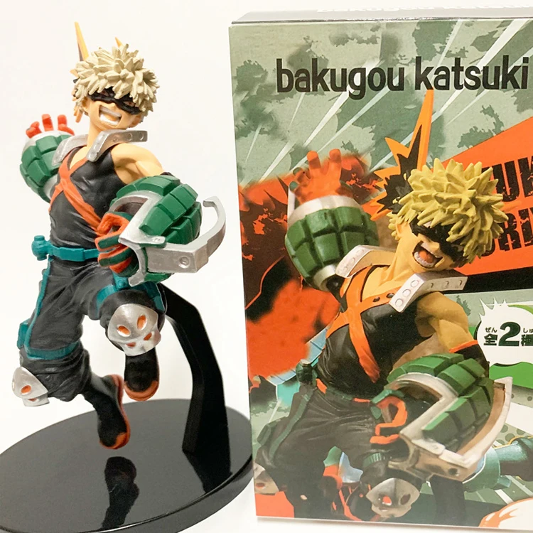 19cm My Hero Academia Anime Action Figure Bakugou Katsuki Boku no Hero Academia Collection Model pvc toy