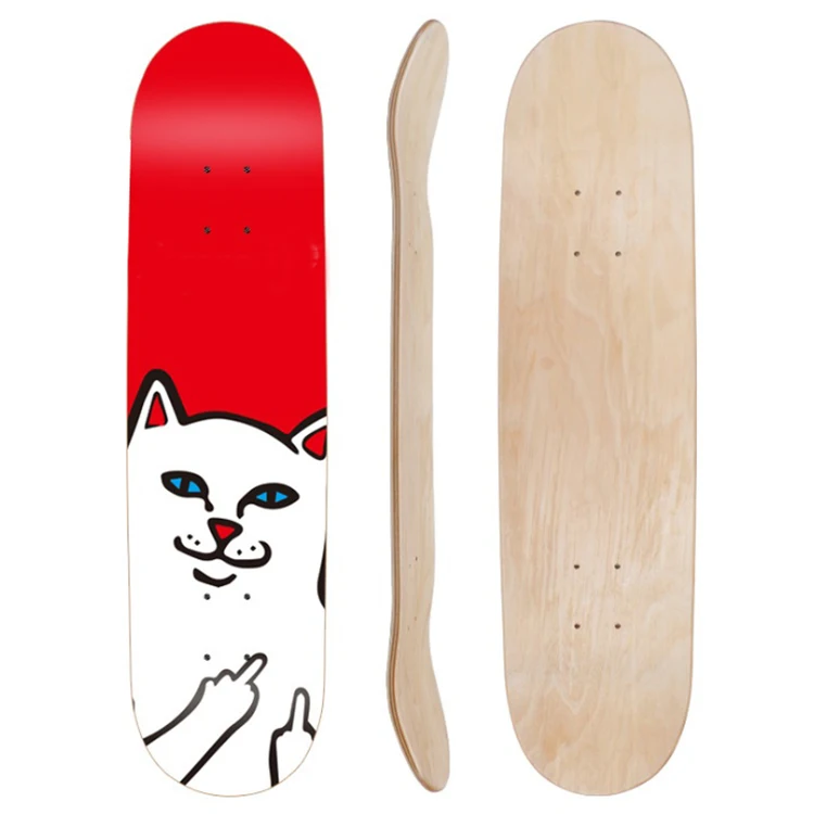 
Wholesale professional skateboarding custom size blank skateboards wooden skate board decks 