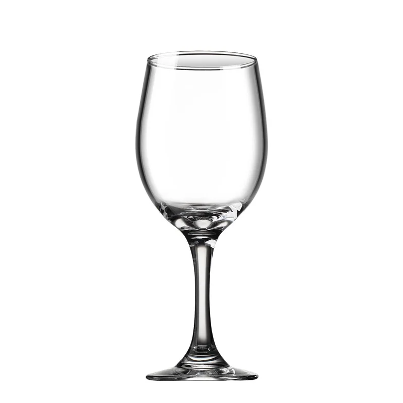 Wholesale 12oz Crystal Clear Red Wine Champagne Glasses Stemmed Wine Glasses Goblet For Restaurant Hotel Bar Party