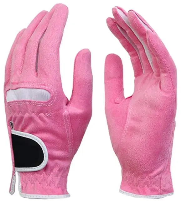 Personalised Premium Ladies Golfers Sports Cabretta Genuine Leather Golf Gloves from pakistan