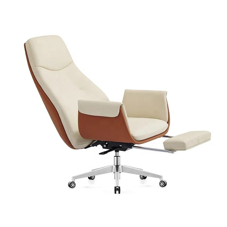 Guangdong Hot Sale Boss Chair Office Chair Custom Caster Executive High Back Leather Office Furniture 360 Swivel Leather Chair