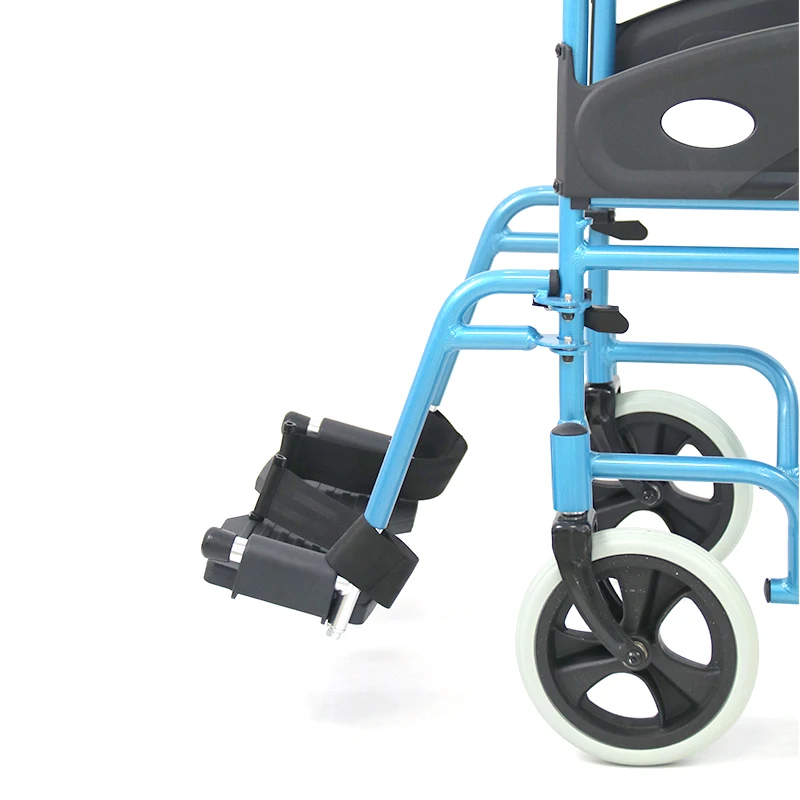 Aluminum Portable Wheelchair Electric Wheelchair Foldable Factory Outlet Rehabilitation Equipment