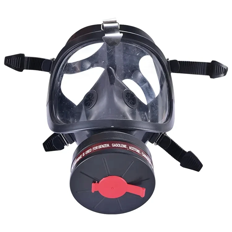 Double Gas Mask Spray Paint Chemical Decoration dust-proof Silicone 6800 full Protective Masks Face Shields