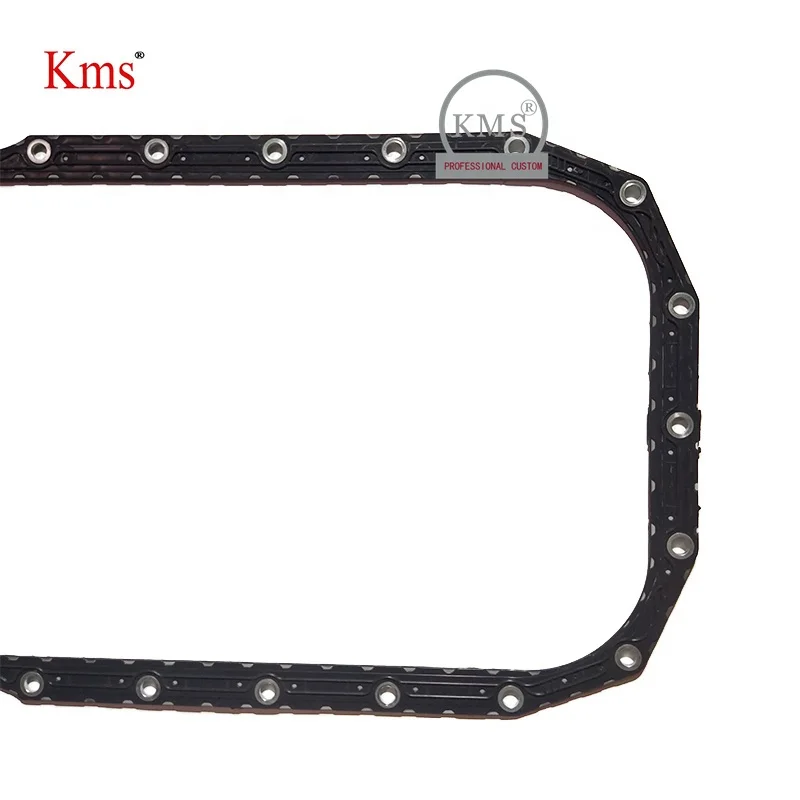 Engine gasket fitting 4026684 3679943 ISX15 QSX15 Metal wrap oil sump seal gasket