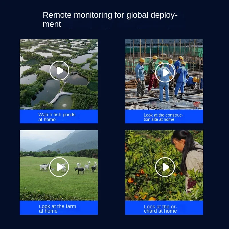 Outdoor solar surveillance camera low power consumption waterproof wireless WiFi camera HD full color monitoring ball machine