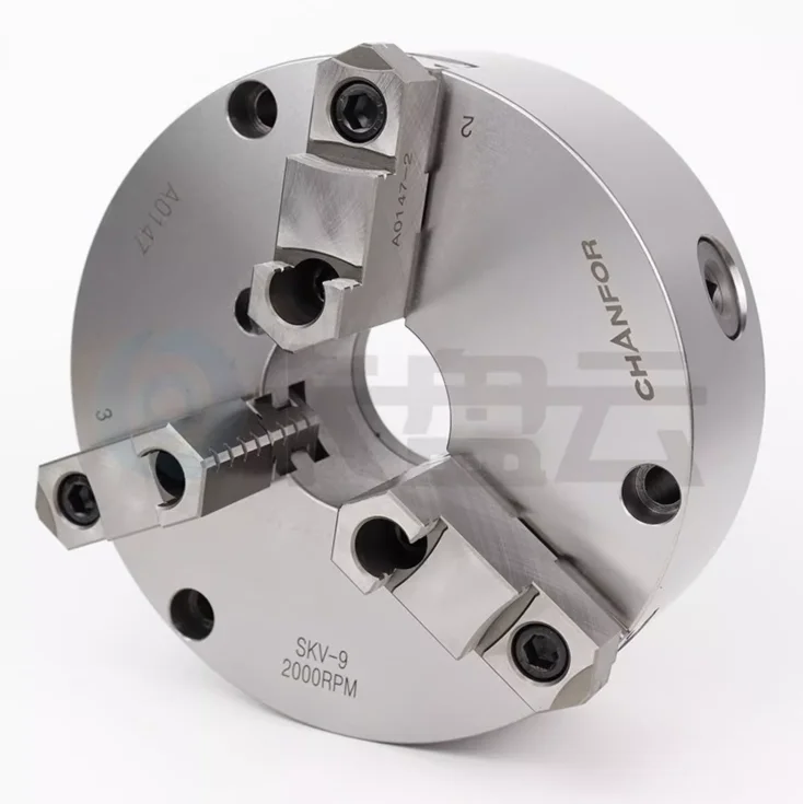 CHANFOR Power Chuck Taiwan бренд SK 3-челюсть ручной самоцентрирующий токарный патрон