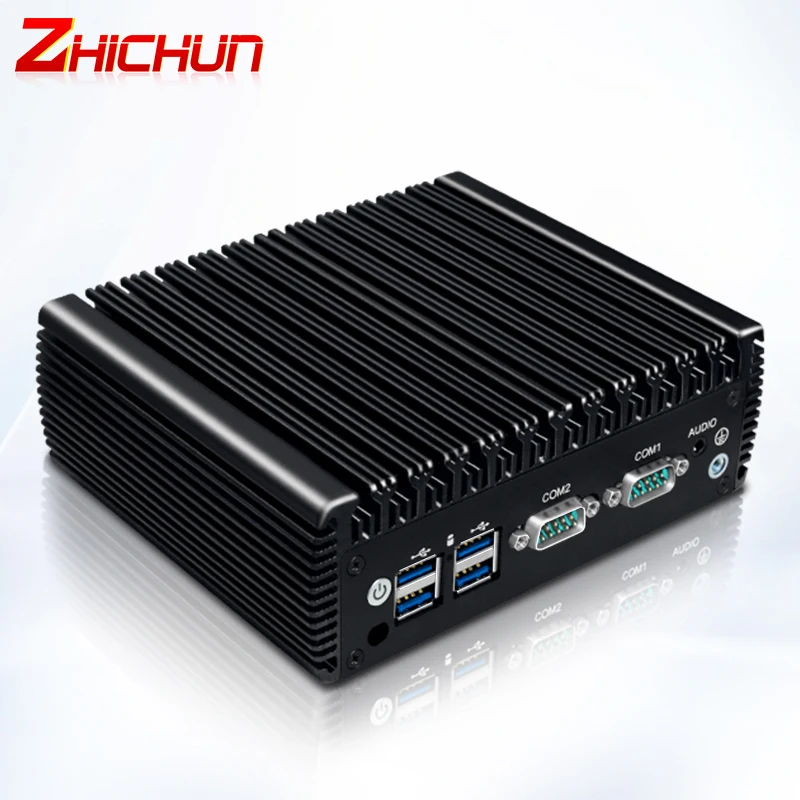 ZHICHUN 1T SSD Game PC Mini PC Intel Quad Core /I3/I5/I7 500G Micro Embedded Computer Celeron Intel PC