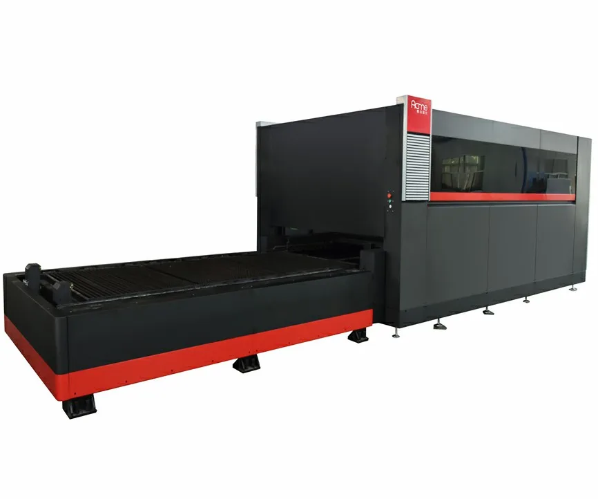 Acme Laser Cutting Machine 4000W Price/CNC Fiber Laser Cutter for Sheet Metal