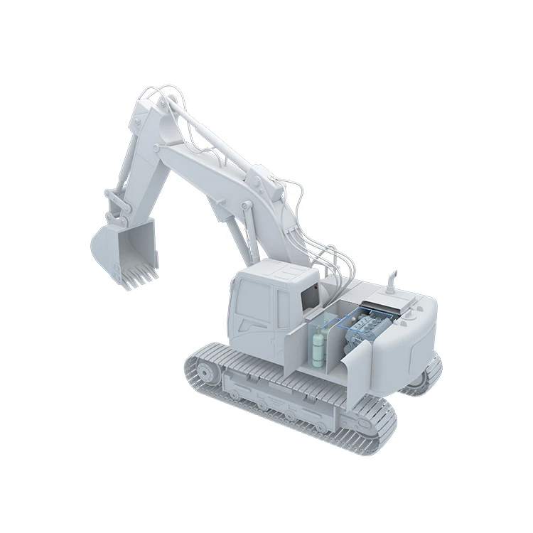 Anyi Independent intellectual property rights automatic bus engine fire extinguishing for Engineering machinery