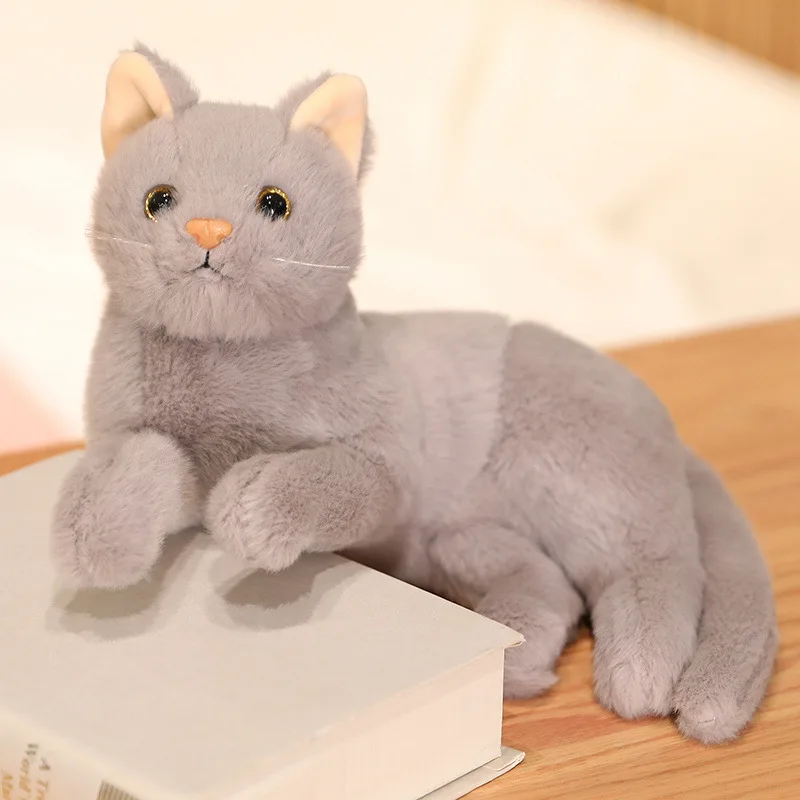 SongshanToys Peluches Plushies Soft Kawaii Cute Custom Decoration Anime Simulation Stuffed Animal Cat Plush Toy