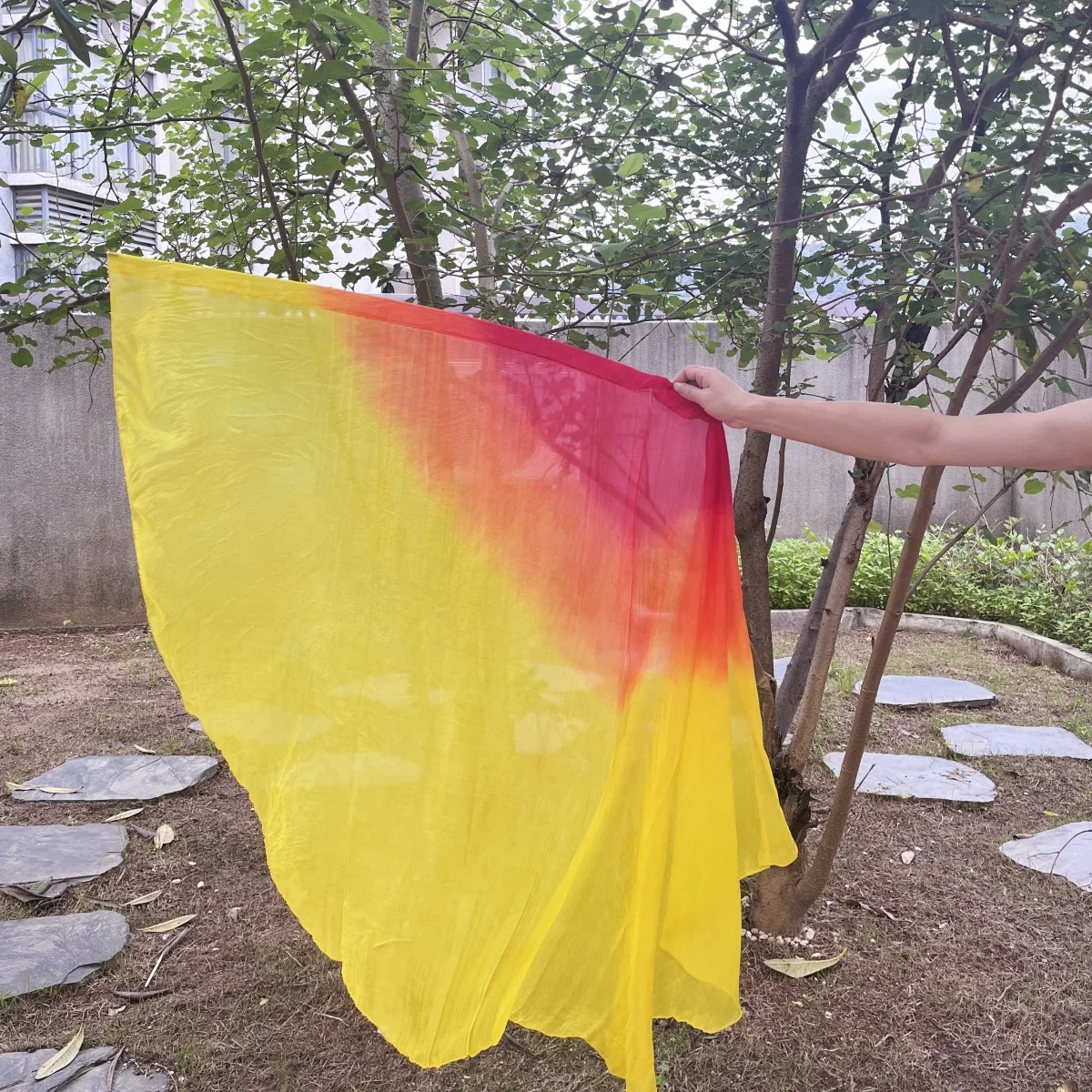 Worship Flags Semicircle Angel Wing Flag for Church Praise Dance Banner Flex