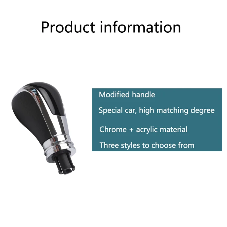 Can custom logo Auto Car Parts Manual car gear handle lever Shifter