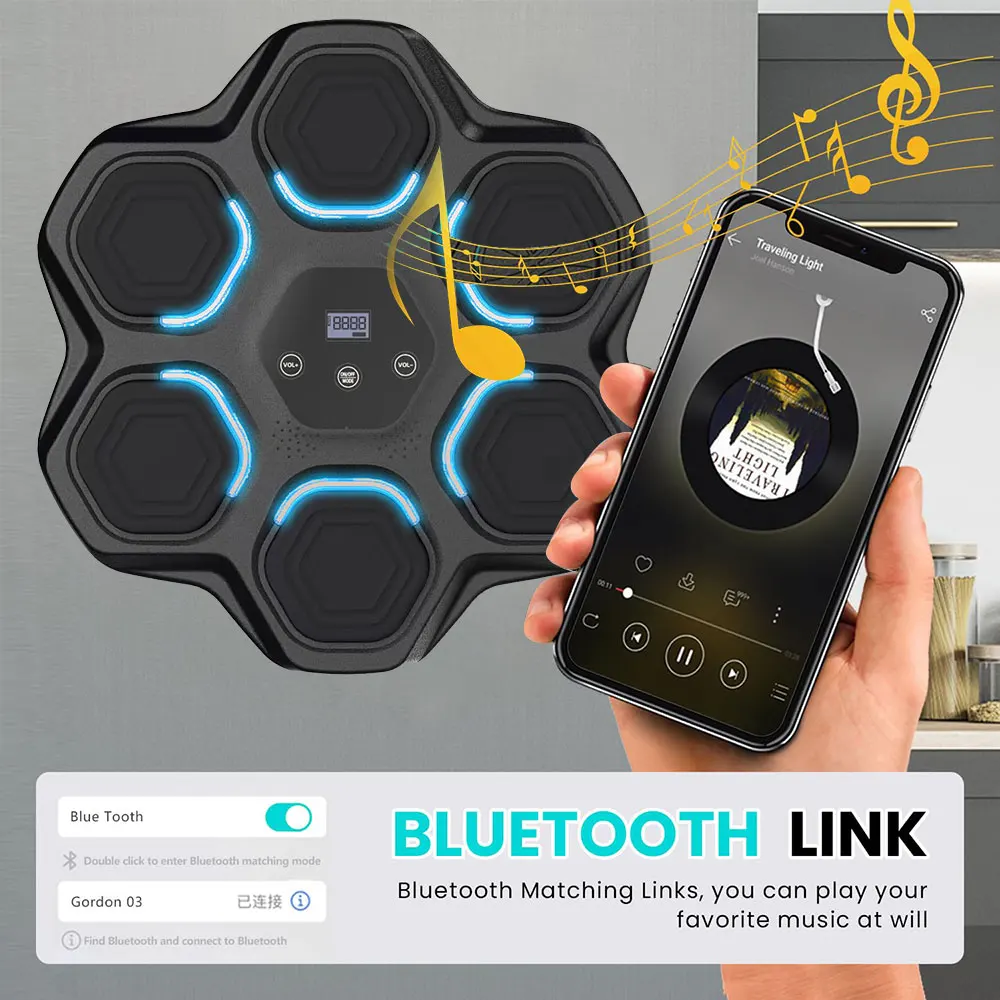 Q0037 New Products Idea 2024 Online Wholesale Custom Labels Professional music boxing machine electronic smart boxing China Fact