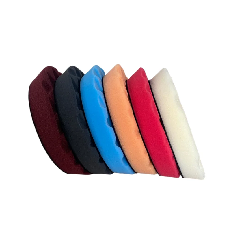 3'5'6'7'  imported Sponge Diamond Car Polishing Foam Pad Tool Cutting Finishing Pads For Auto Waxing Buffing Detailing