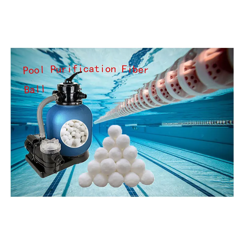 
Material used to purify and filter pool water in the natatorium 