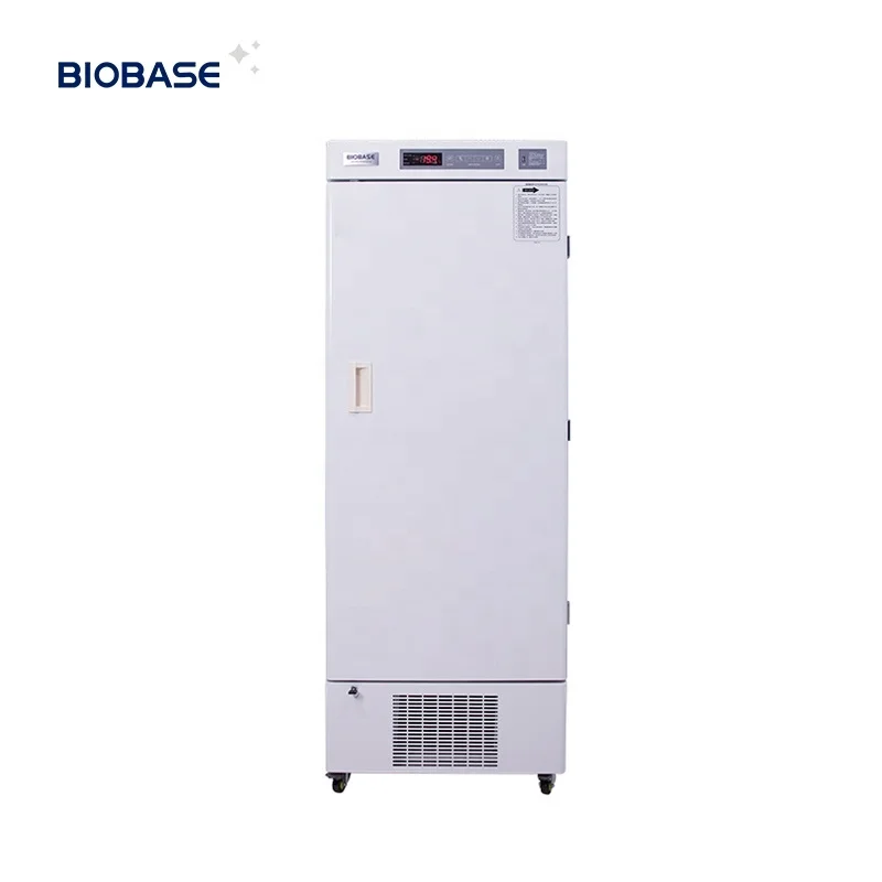 Biobase -25 Degree 350L with Micro control and LED display vertical laboratory Refrigerator freezer for lab hospital