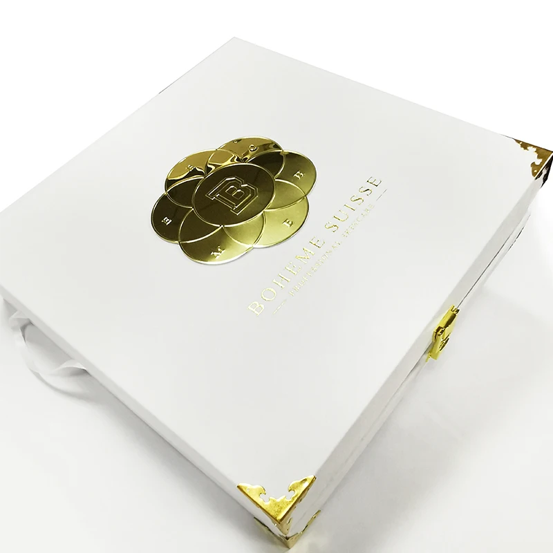 New design laser cut cardboard paper packaging boxes customized perfume drawer gift boxes