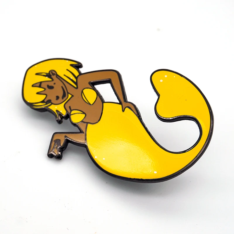 Pin maker custom hard metal korea cute girl lapel pin badge black nickel plated idol group black pink beauty enamel pin