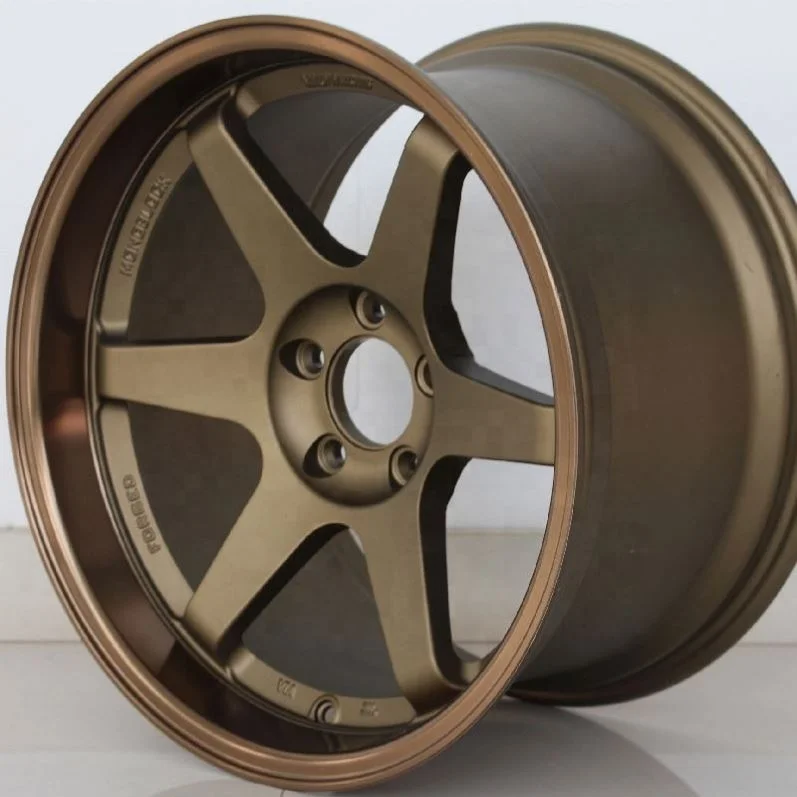 Flrocky echo 15 16 17 18  Wheels/Rims 4X100 5X100 5X114.3 Car Wheel Rims For RAYS Te37 Deep Dish