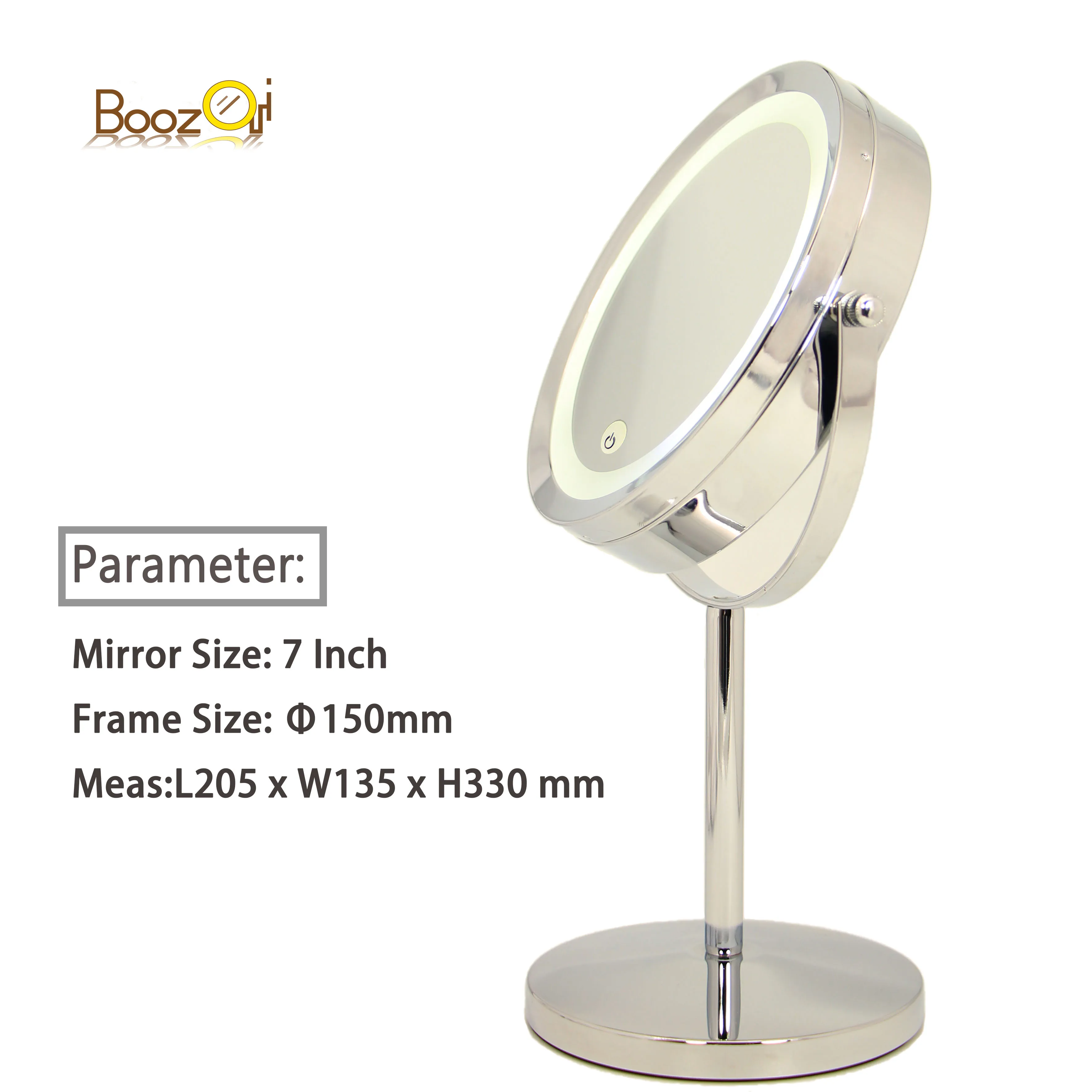 
Foreign trade final Double Sides Metal Frame Desktop Vanity 7