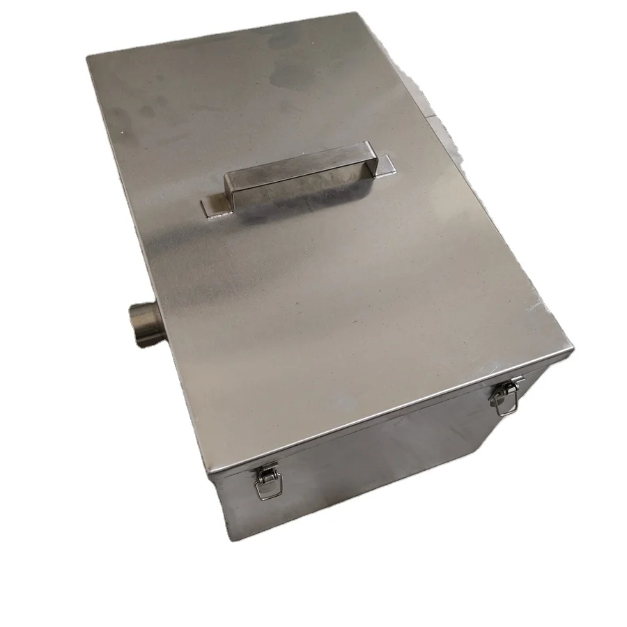 Kitchen Grease Trap Hotel Grease Trap Stainless Steel SUS304 Kitchen Equipment for Restaurant Restaurant Oil Separator Trap