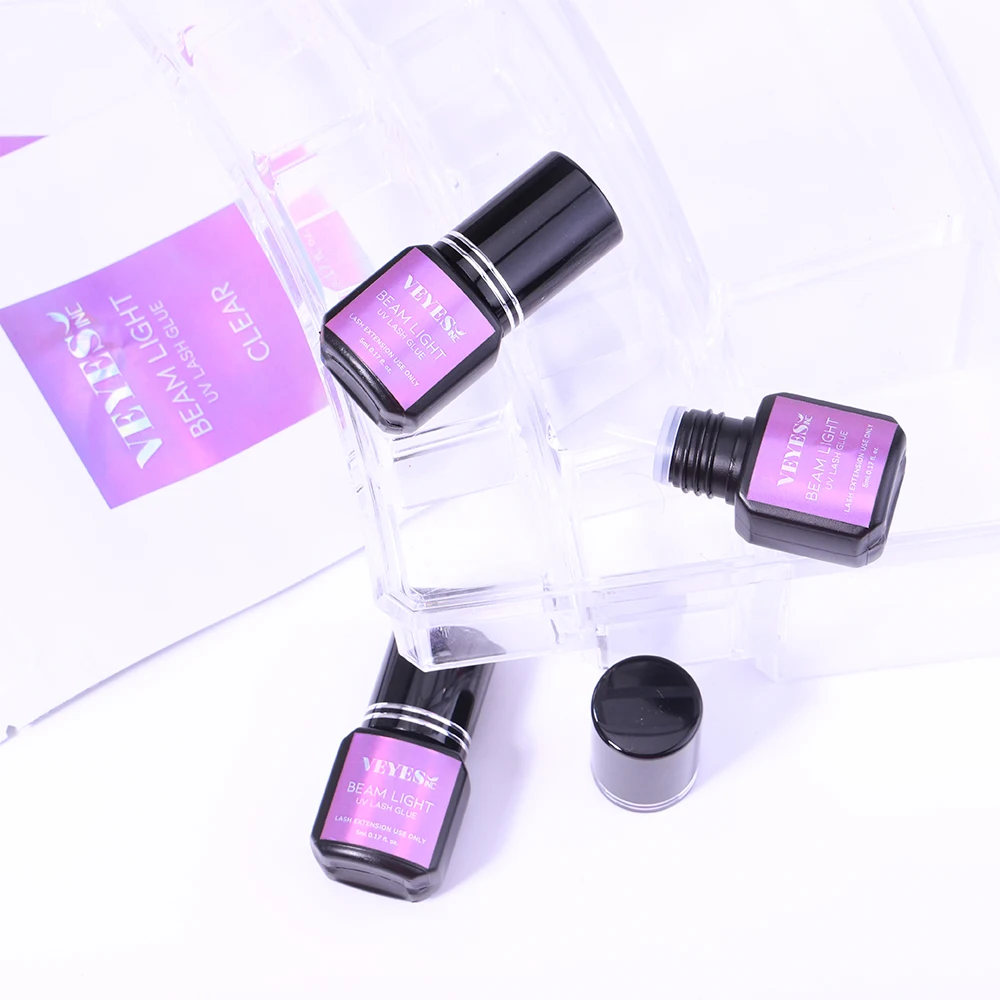 VEYES inc New Product uv glue lashes extensiones uv led lamp for lash extensions tweezers