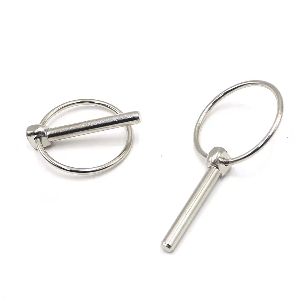 High Quality Spring Push Pull Ring Quick Release Locking Ball Button Handle Detent clevis Pin
