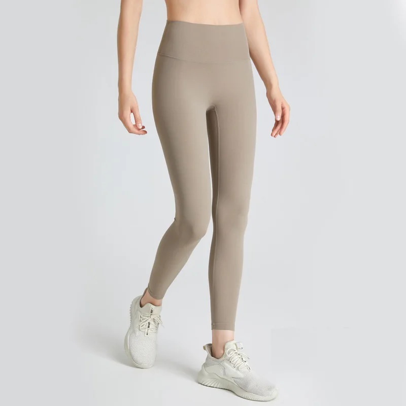 Wholesale Custom High Waist Sports Workout Stretch Yoga Pants Leggings For Women Gym Running Fitness Leggings With Pocket