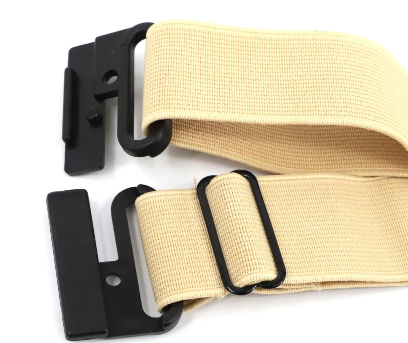 Женская No Show невидимые стрейч пояс с плоской пряжкой