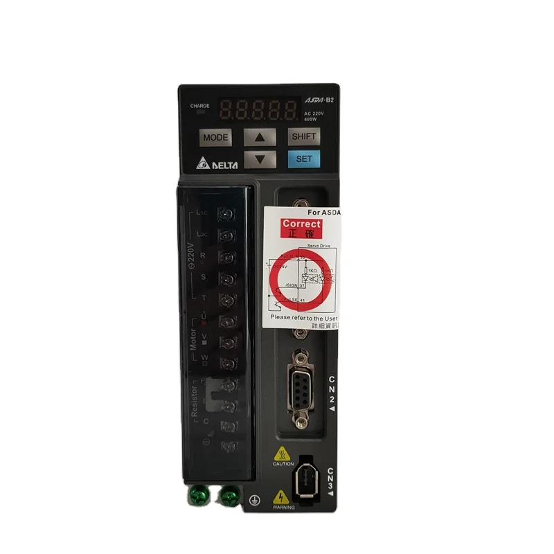 
ECMA-C20401FS PS ES RS Newest Fashion 100W High Torque Ac Servo Motor With Driver 