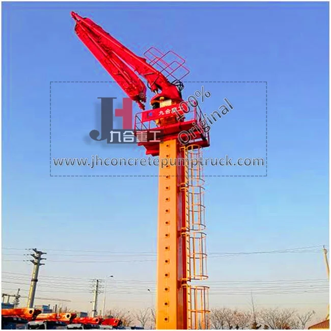 28m 32m 33m 36m self-climbing  concrete spider placing boom /concrete  distributor