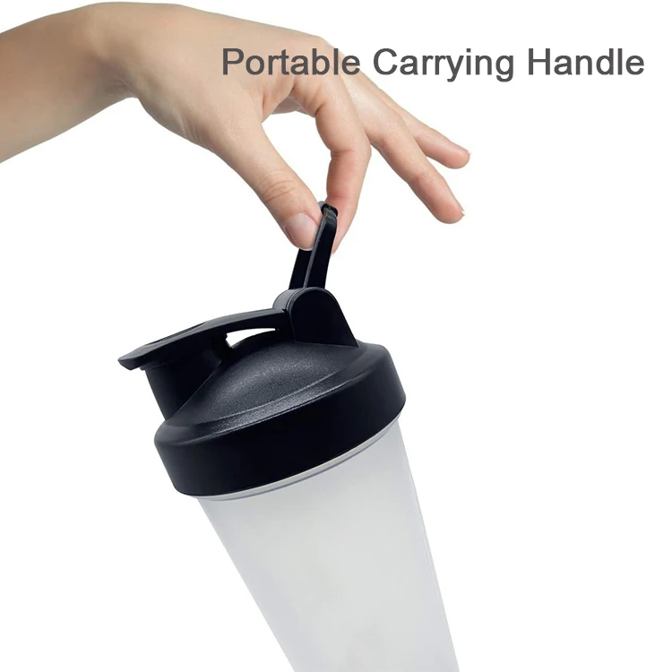 HIMA 700ML Custom Shaker Bottle Leakproof BPA Free Sports Fitness Workout Protein Shake Bottle Gym Bottle Shaker