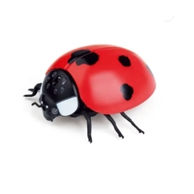 Hot Sales Insects Simulation Ladybug Flying Bee Inductive RC Plastic Toy Realistic Infrared Remote Control For Kids Games Toys