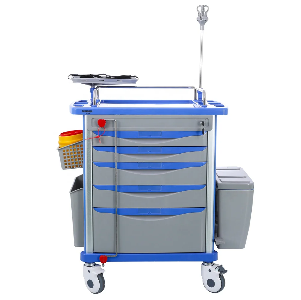 
 TC4001D Автомобильная тележка на колесах для чрезвычайных ситуаций, медицинская тележка для чрезвычайных ситуаций  