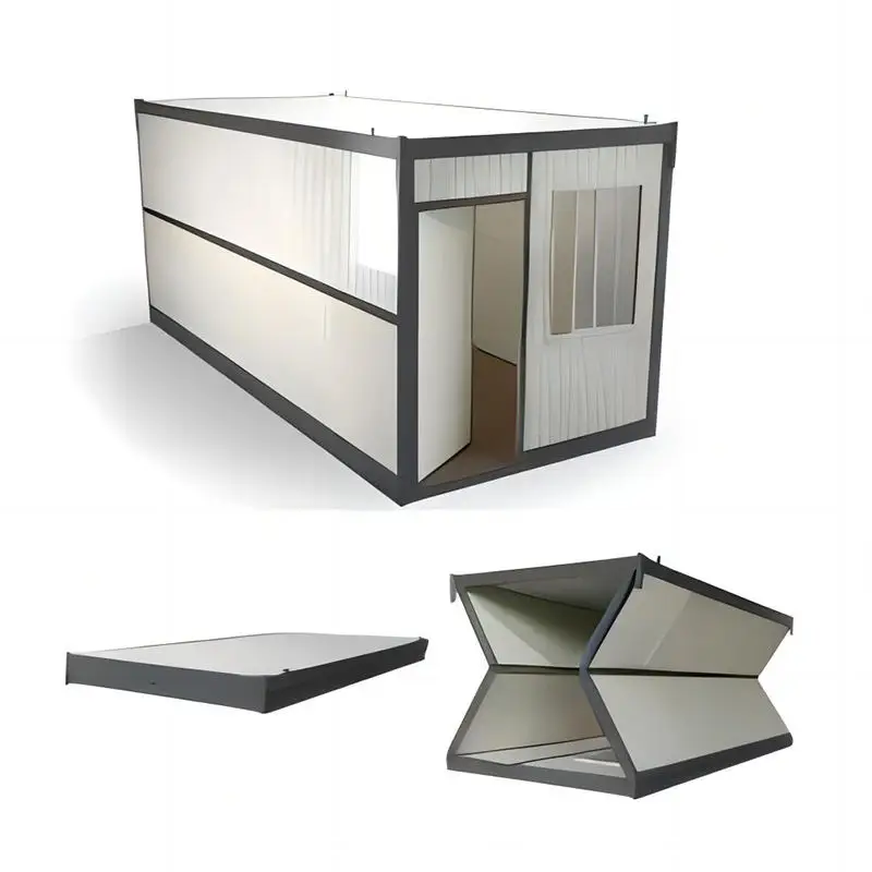 High-End Material Custom Foldable House Reusable Extended Foldable Prefab Container Homes/40Ft Fold