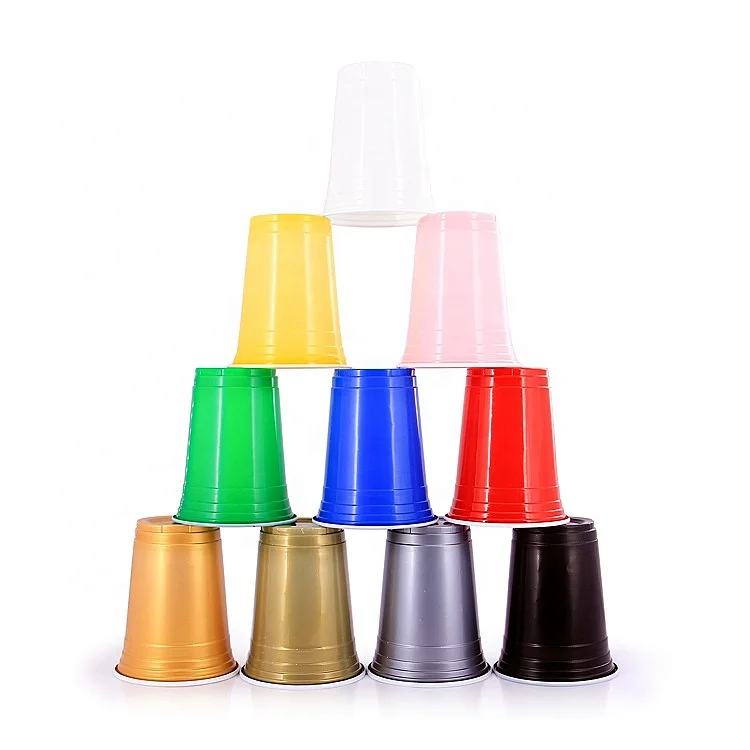 Kailiou PP material Game plastic beer pong cup party Disposable custom plastic beer cups