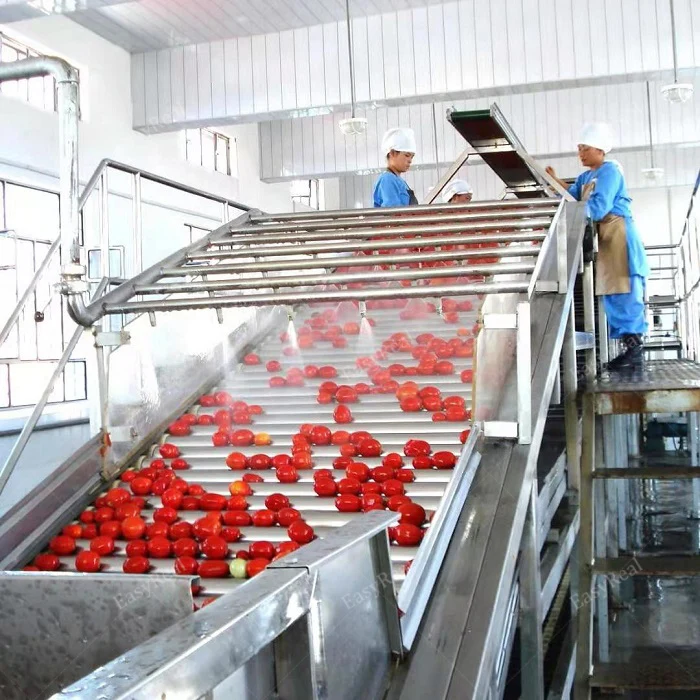 Small Mini Scale Industrial Tomato Sauce Paste Ketchup Processing Machinery Plants Making Machine Unit