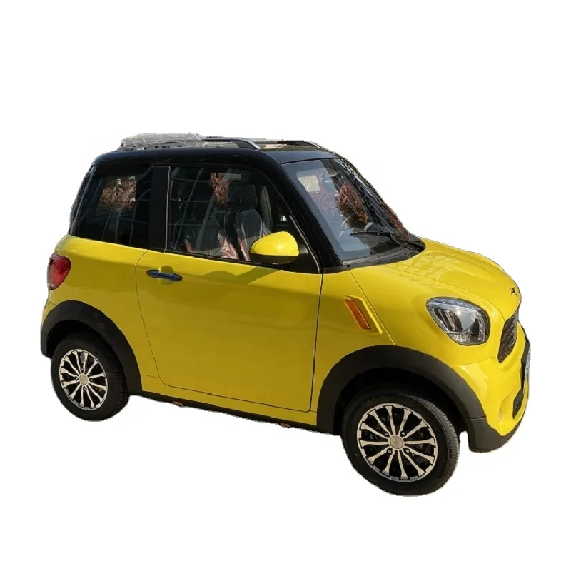 Today Sunshine EEC COC Certificated Chinese Factory Autos New 4 Wheels SUV Solar Electric Car mobility Scooter Vehicle