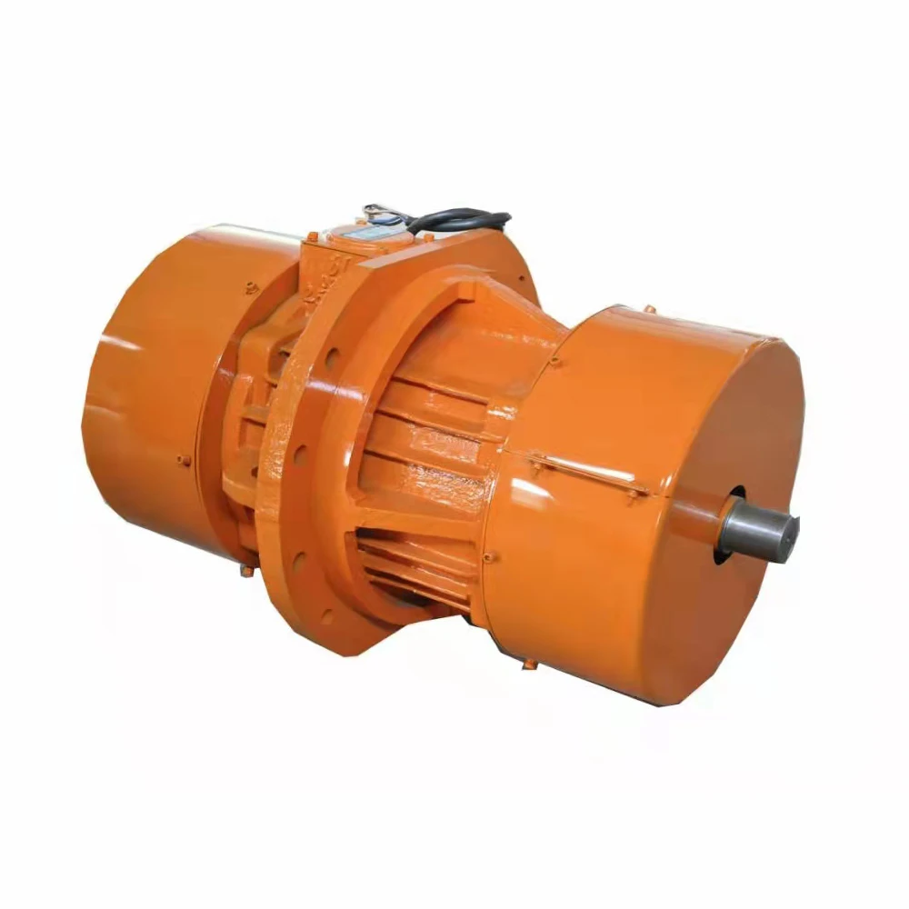 3 Phase Asynchronous Linear Vibratory Screening Machine mve electric vibrator motor For Block Machine