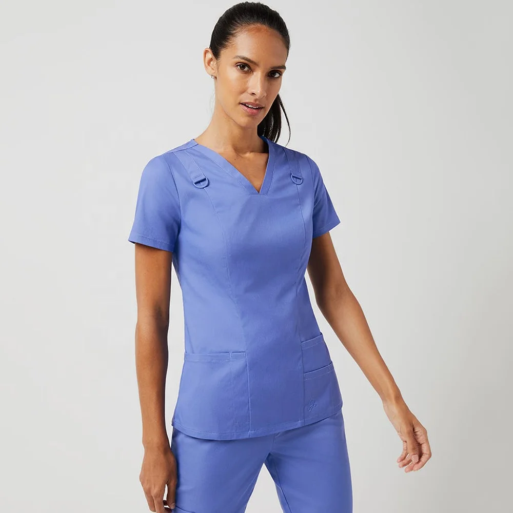 Women Nurse Medical Scrubs Set Comfortable Nurse Uniforms Scrubs Set Hospital Wear Wholesale Medical