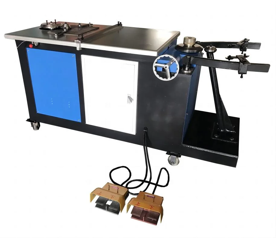 ventilation system electric galvanized steel elbow duct making machine